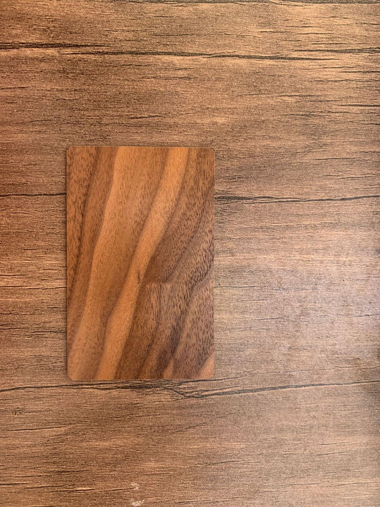 NFC Egypt NFC wood card (Blacknut)
