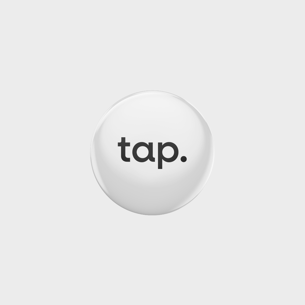 Tap Comic Sticker Tap NFC Sticker - Share Everything With A Tap - White – NFC Egypt
