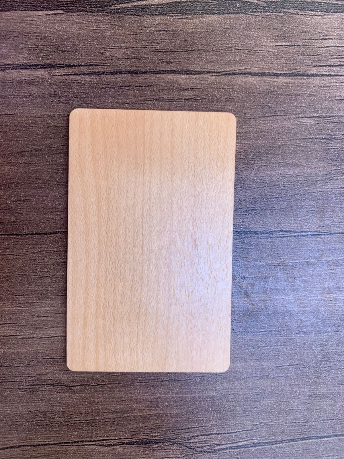 NFC Egypt NFC wood card (Maple)