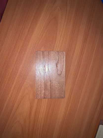 NFC Egypt NFC wood card (Cherry)