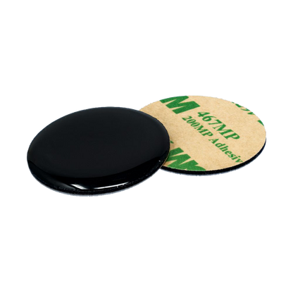 NFC Egypt Tag Sticky Dome Token On-Metal - NTAG215 - 30 mm Circle (with acrylic)
